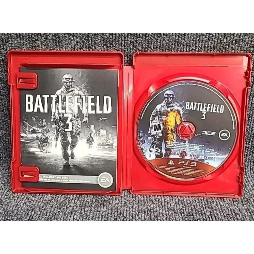 PS3 Battlefield 3 Greatest Hits (Sony PlayStation 3, 2011) Complete Tested